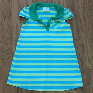 Hanna Andersson stripped dress size 100